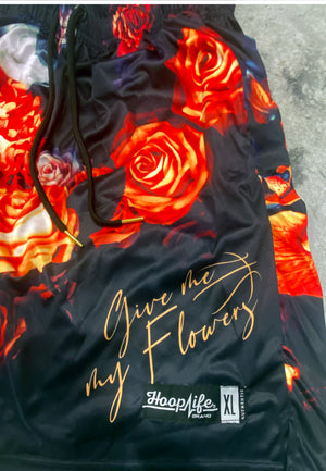 My Flowers Black by Hooplife®