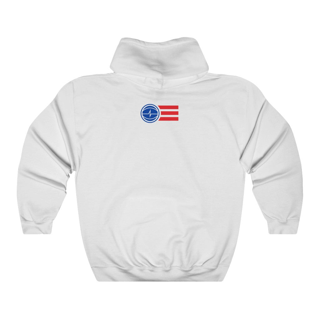 Americana Hooplife® Heavy Hooded Sweatshirt - Hooplife Apparel