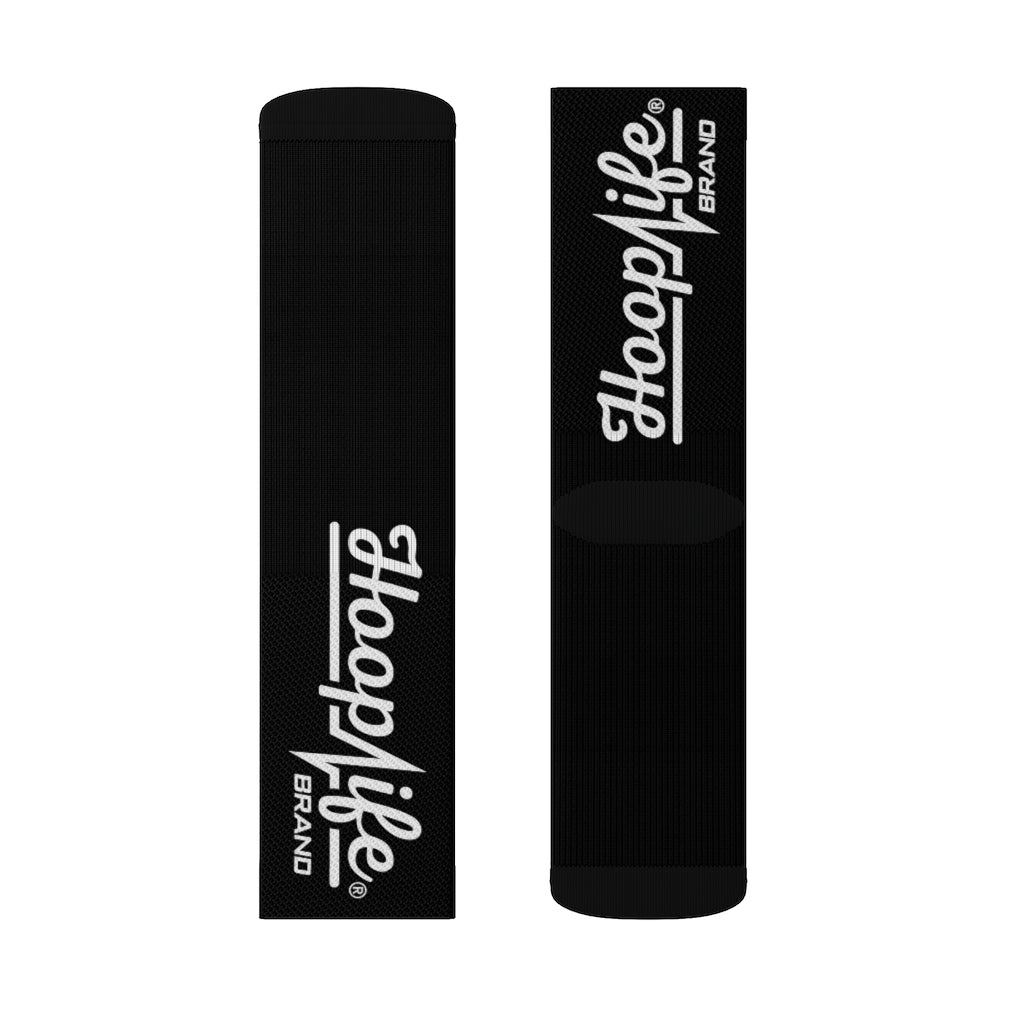 Black Sublimation Socks by Hooplife®