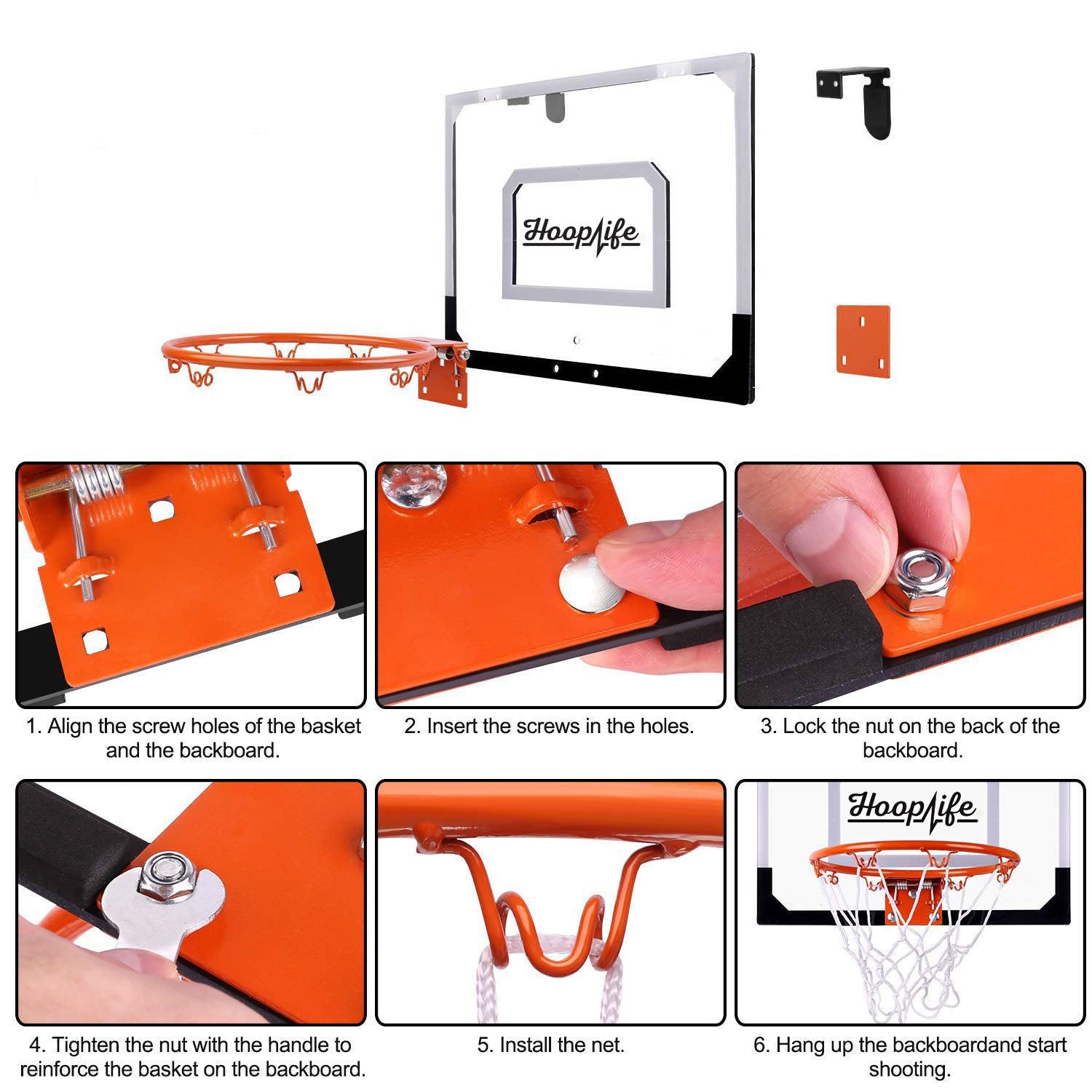 Hooplife® Mini-Basketball Goal