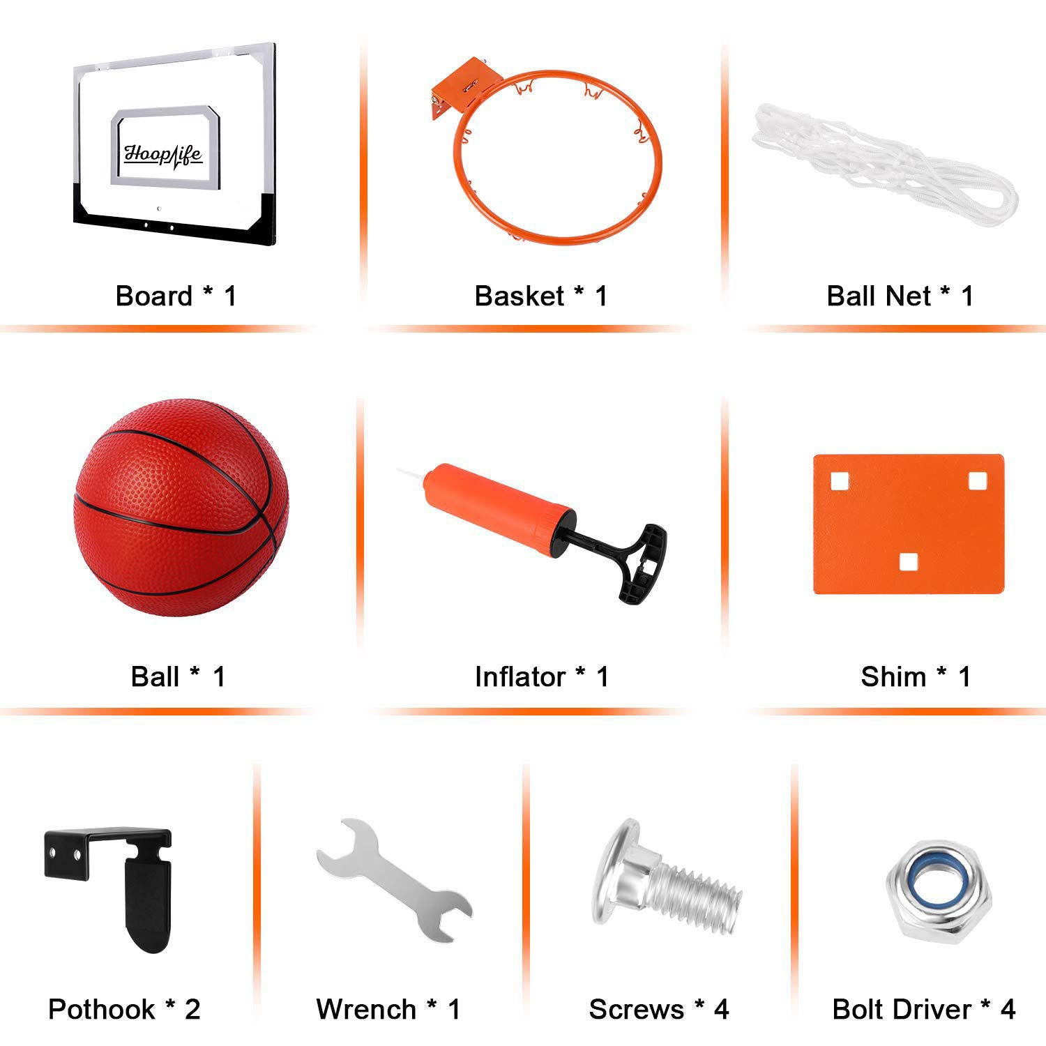 Hooplife® Mini-Basketball Goal