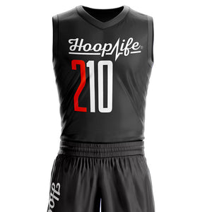 Hooplife® SC Team Uniforms (Black / Orange) 1