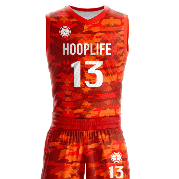 Hooplife® SC Team Uniforms (Camo / Orange) 1