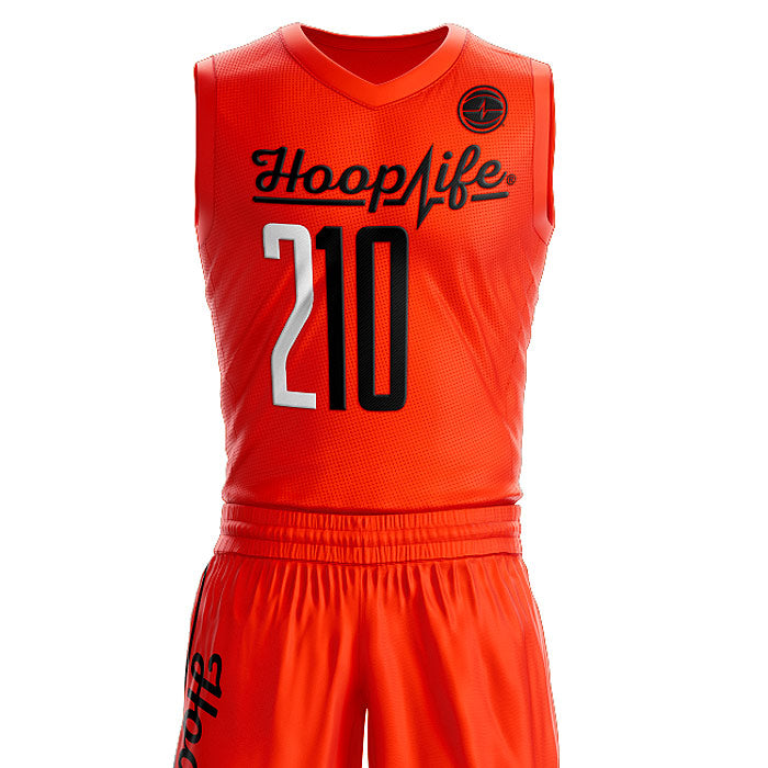 Hooplife® SC Team Uniforms (Orange / Black) 1