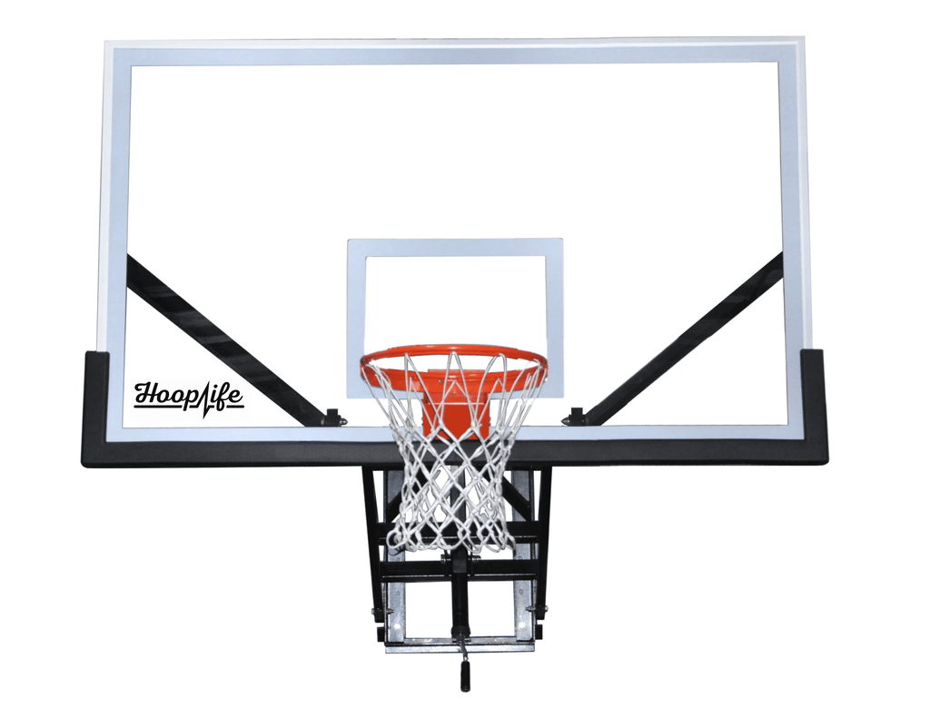 Hooplife® Wall-Mount Basketball Goal with 72" Backboard